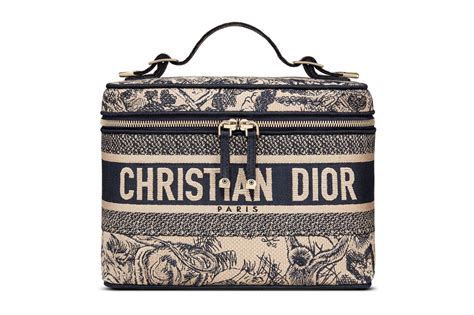 dior large beauty case|christian dior makeup case.